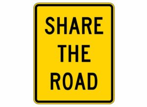 Share The Road Sign