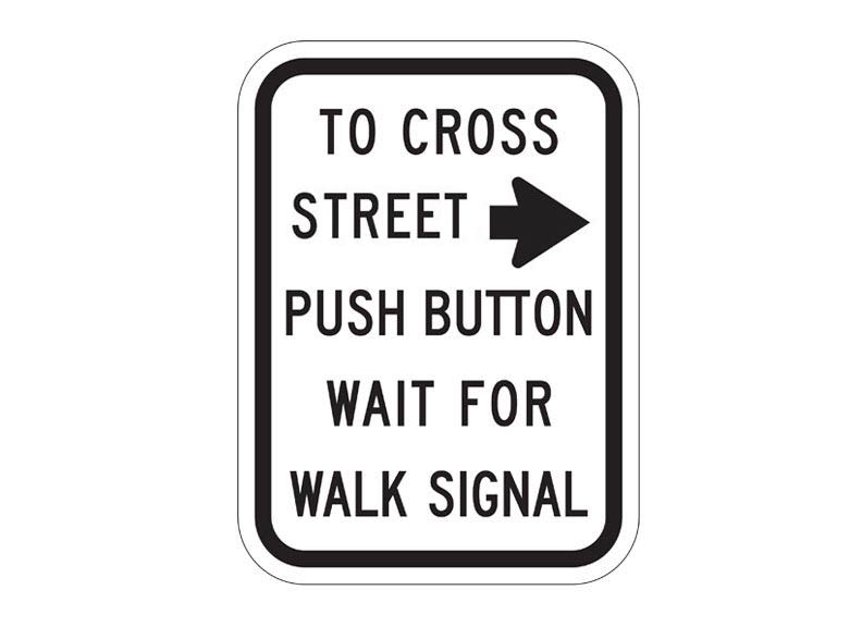 Push Button Wait for Walk