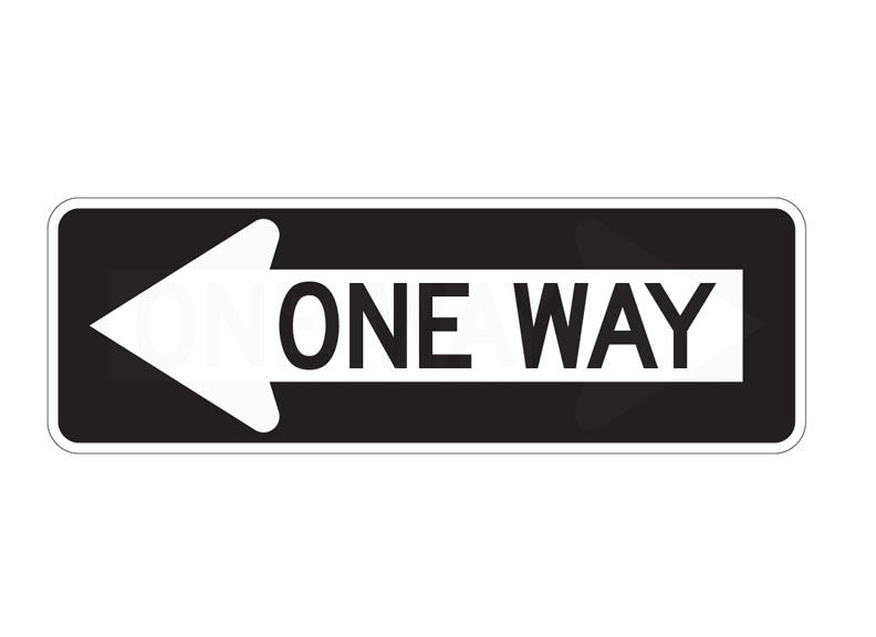 R6-1L One Way Left