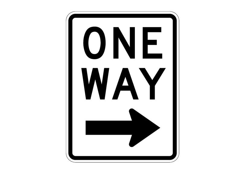 Picture of R6-2R One Way Right