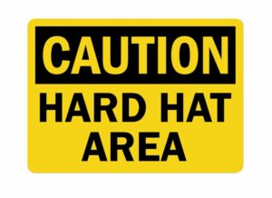 GS-Caution Hard Hat Area