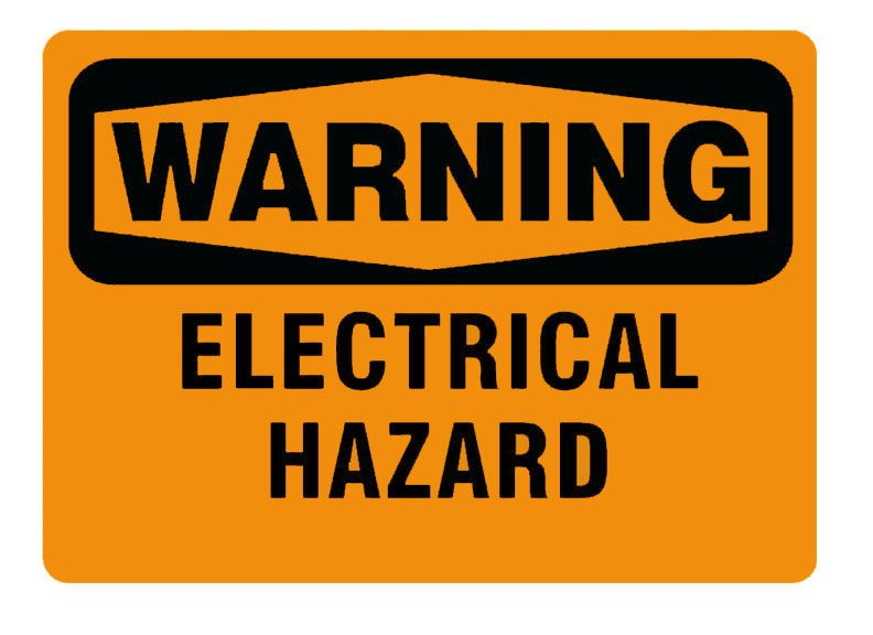 GS-Warning Electrical Hazard