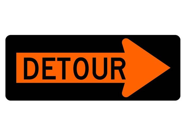 M4-10R Detour Right