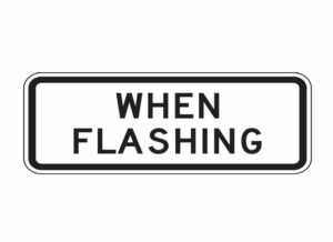 S4-4 When Flashing Signs
