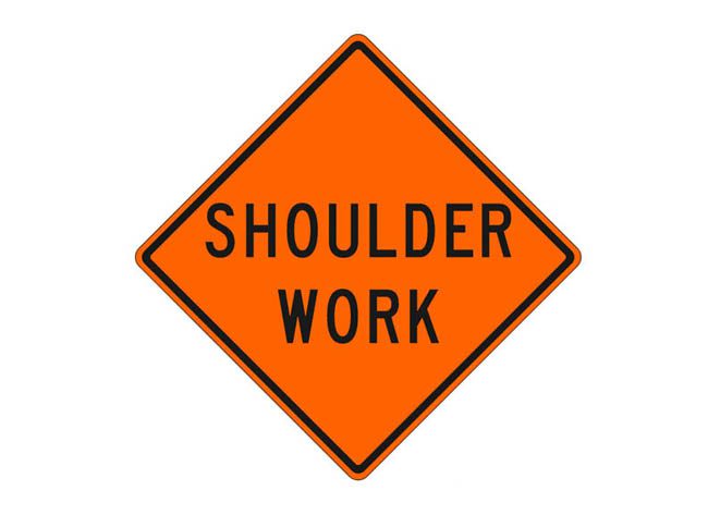W21-5 Shoulder Work