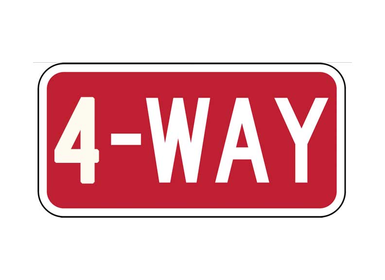 4-Way Sign