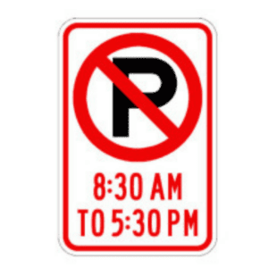 Parking Signs