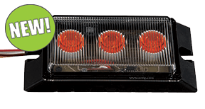 LED Surface-Mount High Impact Warning Lights