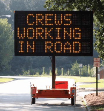 Picture of CMS-T331 3-Line Message