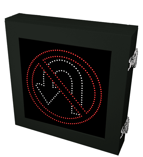Picture of R3-4 No U-Turn