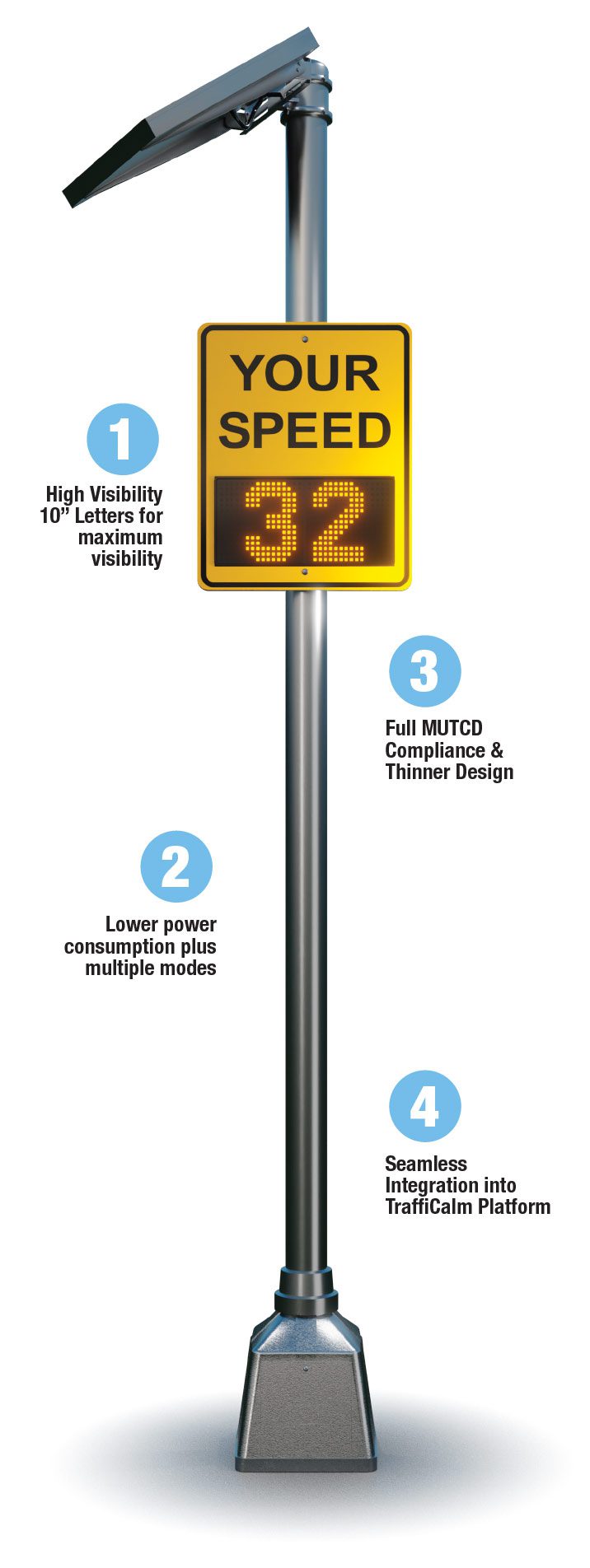 TraffiCalm DFB 2.0 - 10inches